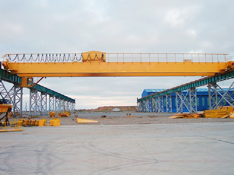 LH-Double Girder Overhead Crane 32 Ton 28m Span 14m Lift for Singapore