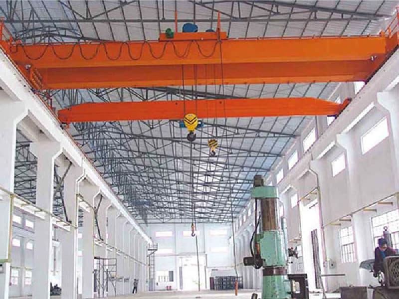 LH-Double Girder Overhead Crane 32 Ton 28m Span 14m Lift for Singapore