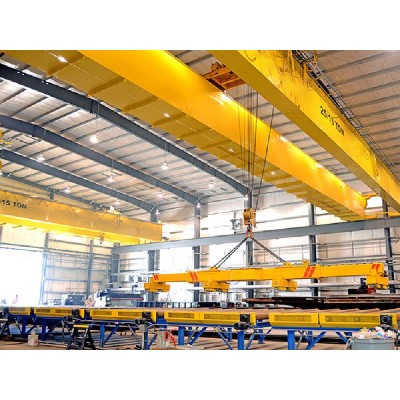 Double Girder Overhead Crane 5T 12m Span with Electromagnet for Singapore
