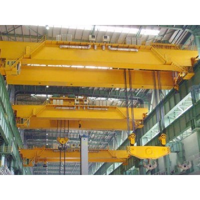 Double Girder Overhead Crane with Dual Trolleys 50T 20m Span for Vietnam