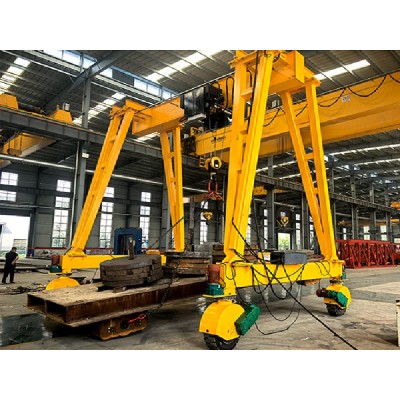 Portable Gantry Crane 10T Capacity for Workshop Maintenance in Thailand