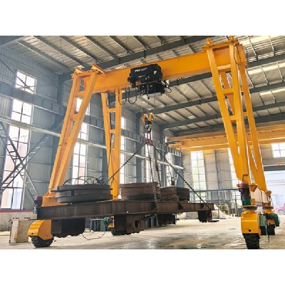 Maximum Capacity Portable Gantry Crane 50T, 4-Wheel Mobility for Philippine