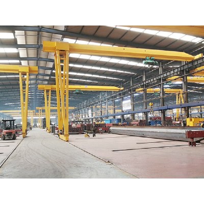 BMH Semi Gantry Crane with Winch Option 30T for Heavy Loads in Indonesia