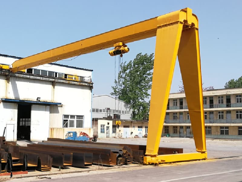 BMH Semi Gantry Crane 12T, Compact 3-10m Span Range for Tight Spaces