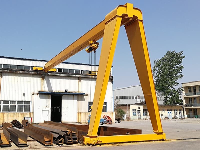 BMH Semi Gantry Crane 12T, Compact 3-10m Span Range for Tight Spaces