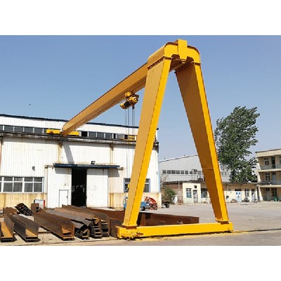 Semi Gantry Crane 8T, A3-A4 Class for Light Industrial Workshops in Thailand