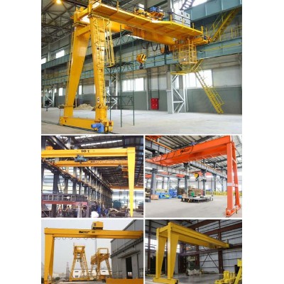 BMH Semi Gantry Crane 50T Max Capacity for Major Logistics Hubs in Vietnam