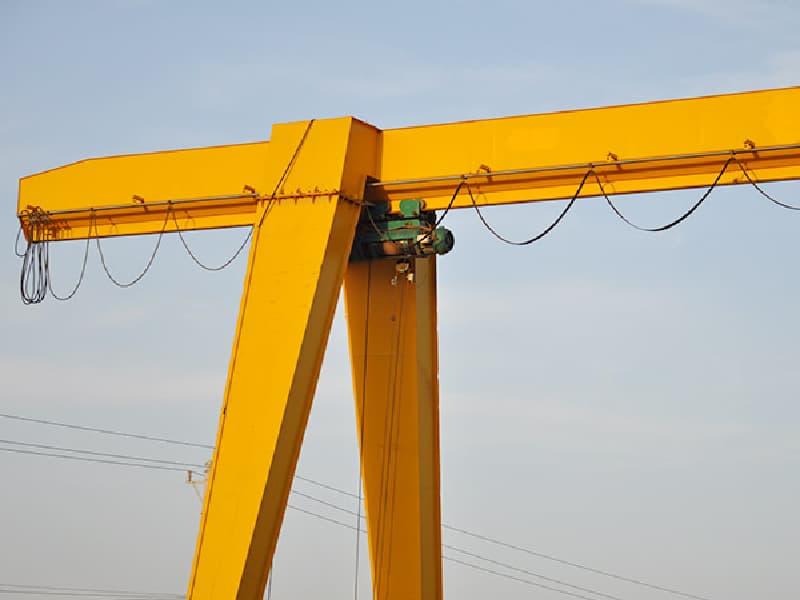 MH Single Beam Box-Type Gantry Crane 50T for Heavy Industries in Singapore