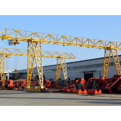 Single Beam Gantry Crane 3.2T with CD1 Hoist for Light Outdoor Tasks