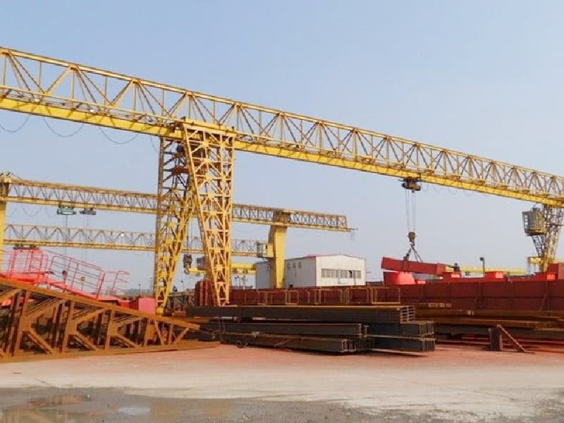 Single Beam Gantry Crane 20T, A5 Class for Demanding Sites in Thailand