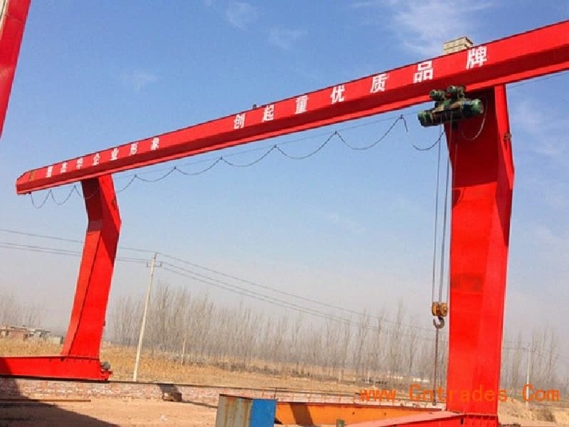 L Type Single Girder Gantry Crane 5T for Basic Indoor Handling in Thailand