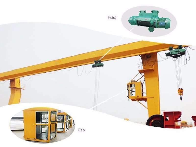 A5 Working Class Single Girder Crane 22T for High-Usage Scenarios in Singapore