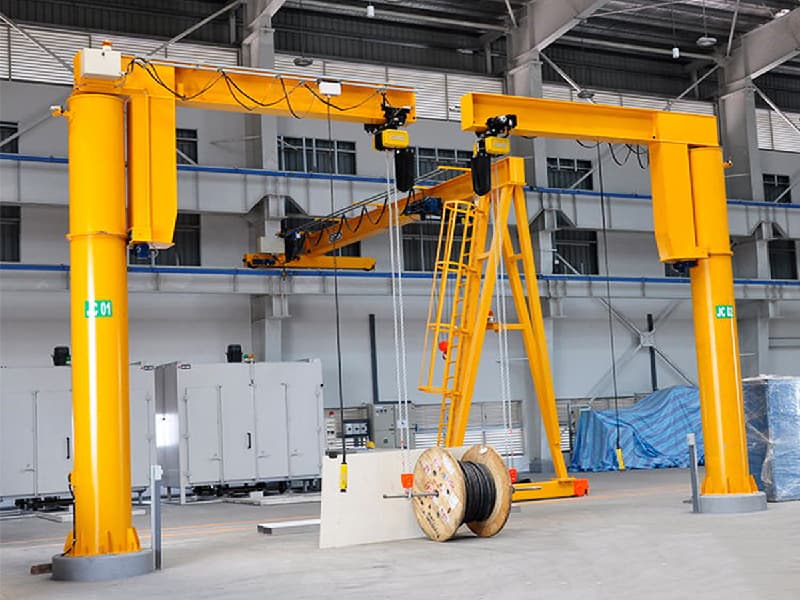 Durable Column Mounted Jib Crane 3T, 5m Radius for Lao Production Lines