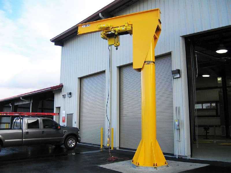 Durable Column Mounted Jib Crane 3T, 5m Radius for Lao Production Lines