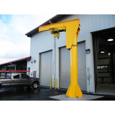 Indonesia's Top Column Mounted Jib Crane 5T, 5.5m Radius for Heavy Lifting