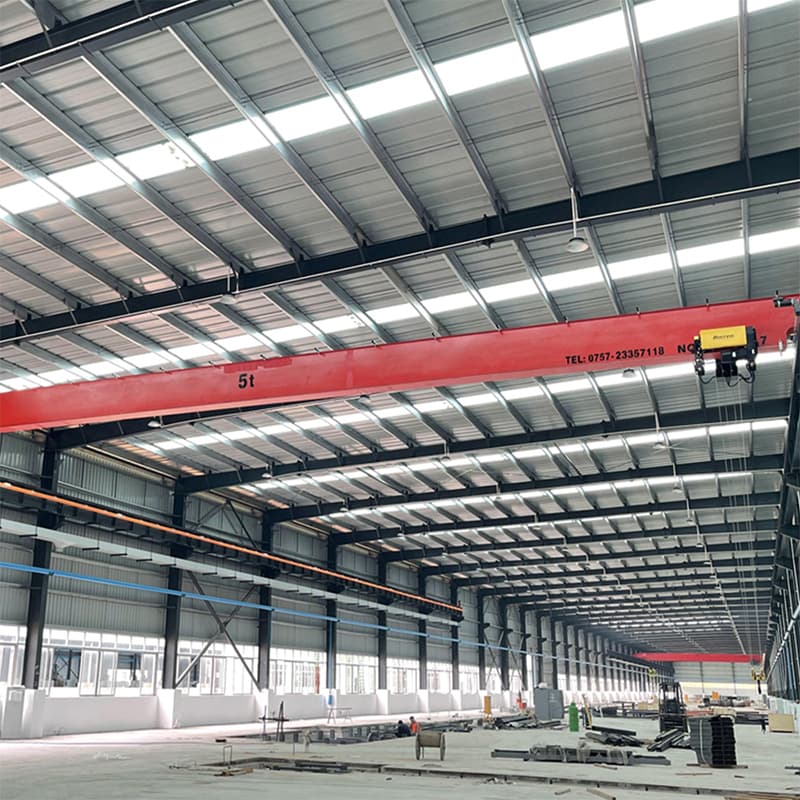 1-3 Ton Low Headroom Electric Hoist Single Girder Overhead Crane for UAE