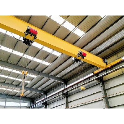 3 Ton Double Trolley Underhung Crane for Flexible Warehousing in Saudi Arabia