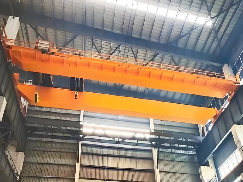 10T Dual Trolley Crane with Independent Controls for Saudi Arabian Steel Shops