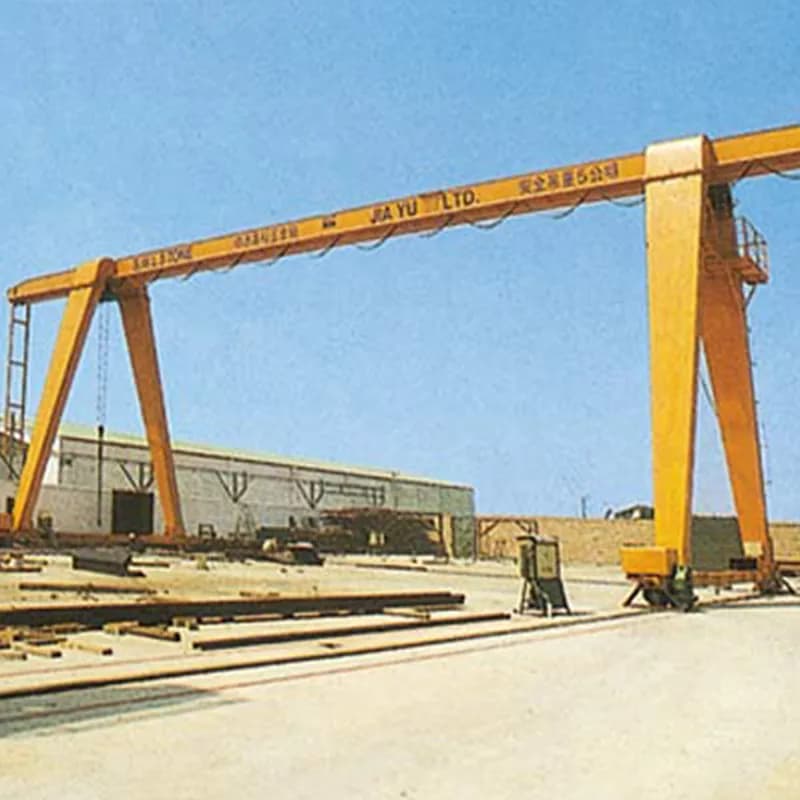 8 Ton MHO European Single Girder Gantry Crane, 18m Span, for Docks & Ports