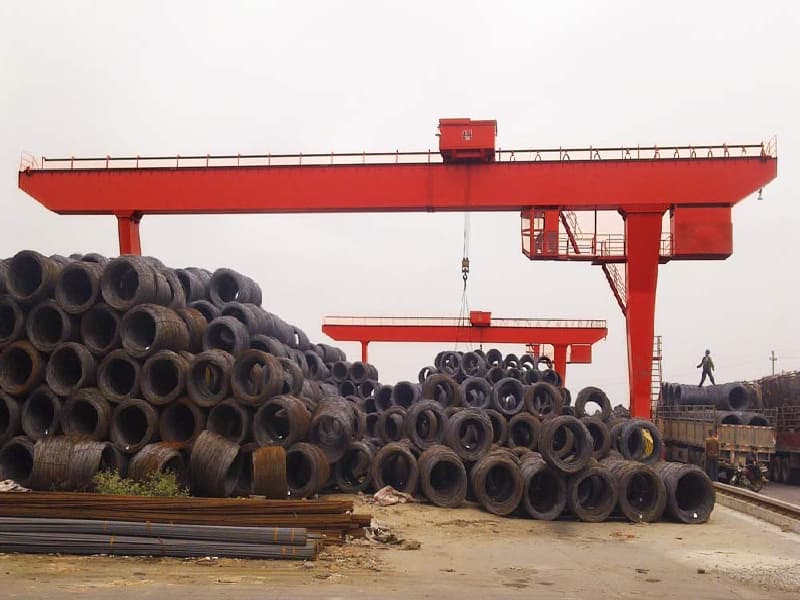 3 Ton MDG Single Girder Gantry Crane, 9m Span, Compact Yard Solution