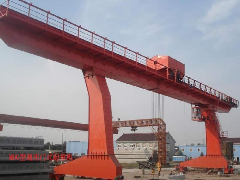 3 Ton MDG Single Girder Gantry Crane, 9m Span, Compact Yard Solution