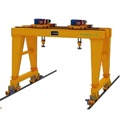 ME 10 Ton Double Trolley Gantry Crane, 21m Span, 9m Lifting Height