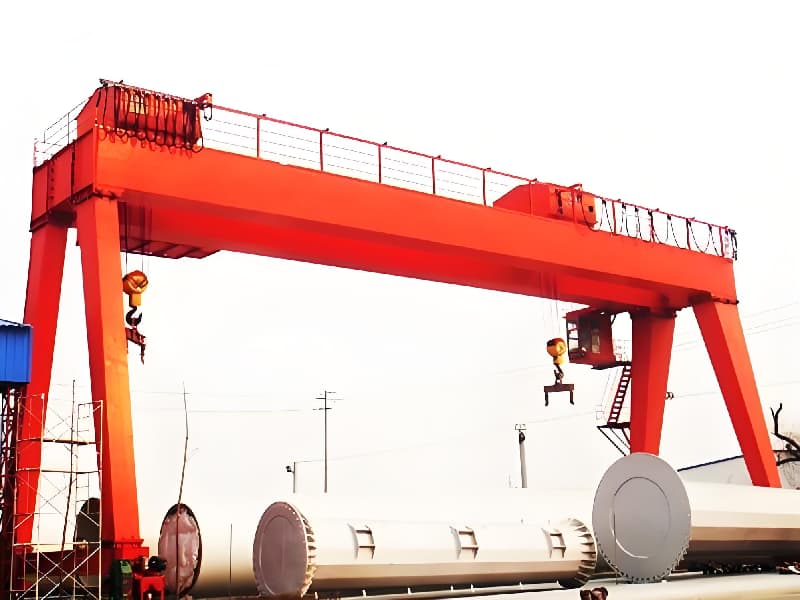 ME 5 Ton Double Trolley Gantry Crane, 18m Span, 6m Lifting Height