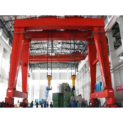 ME 20 Ton Double Trolley Gantry Crane, 30m Span, 15m Lifting Height