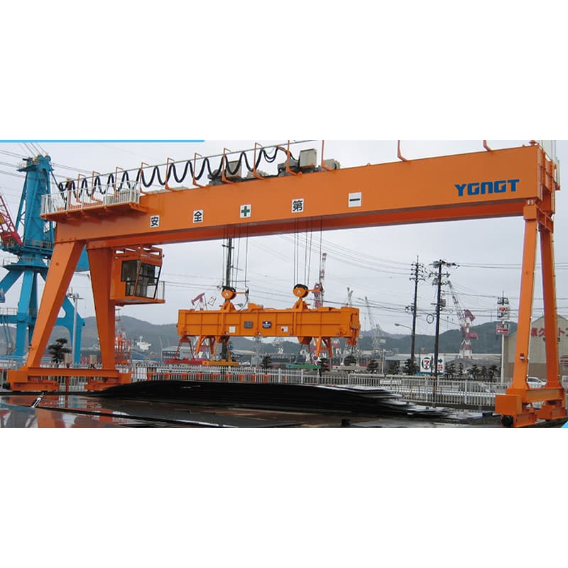 5 Ton Electromagnetic Gantry Crane, 18m Span, 6m Lifting Height