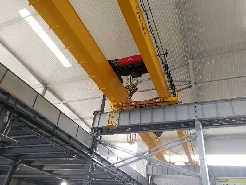 10 Ton Double Girder Electric Hoist-European Design, 9m Lifting Height