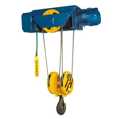 12 Ton Fixed Wire Rope Electric Hoist, 9m Lifting Height