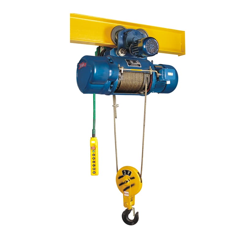 CD1/MD1 Wire Rope Electric Hoist 2 Ton 15 Meter Lift
