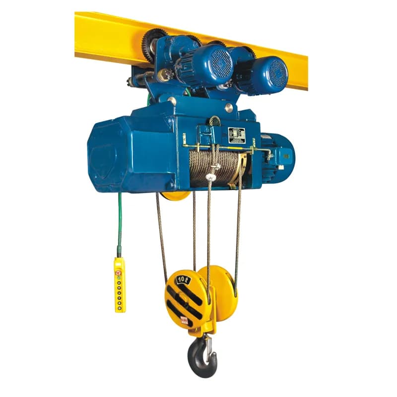 CD1/MD1 Wire Rope Electric Hoist 2 Ton 15 Meter Lift