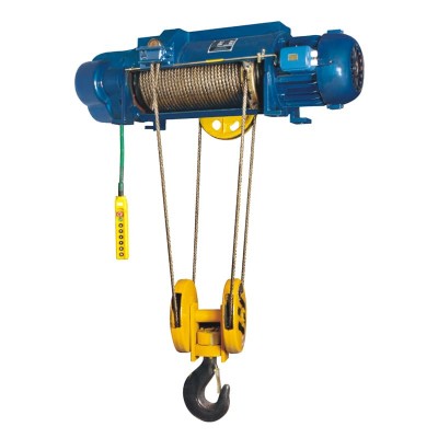 HC10/HM10 Fixed Wire Rope Electric Hoist 5 Ton 18m for Special Environments