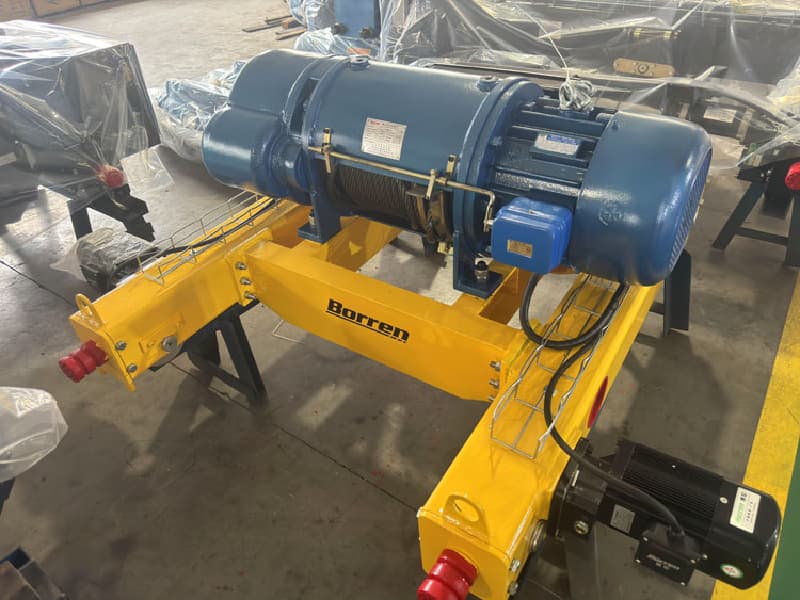 HC10/HM10 Fixed Wire Rope Electric Hoist 18 Ton 15m Lift