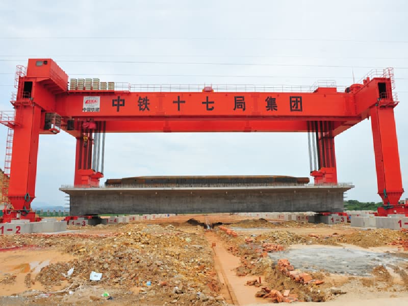 Huada 400 Ton Gantry Crane with Large Span for Wide Areas