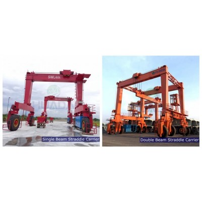 SC-200 200 Ton Straddle Carrier for Bridge Segments in Thailand