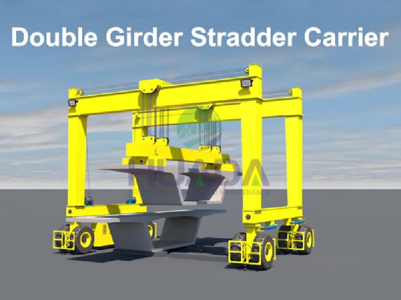 SC-500 500 Ton Mega Straddle Carrier for Major Infrastructure in Malaysia