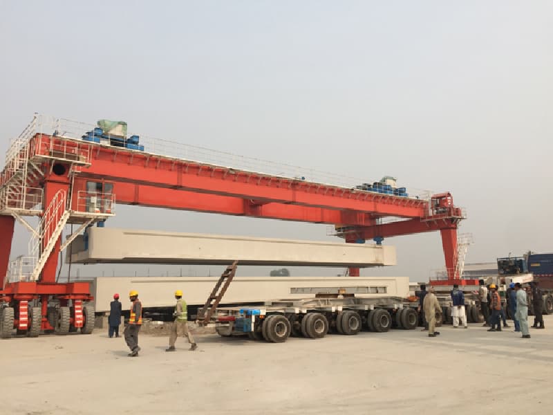 SC-300 300 Ton Straddle Carrier for Wind Component Handling in the Philippines