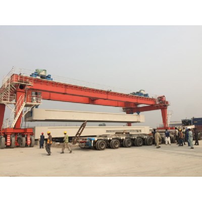 SC-300 300 Ton Straddle Carrier for Wind Component Handling in the Philippines