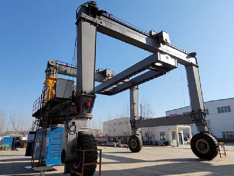 SC-300 300 Ton Straddle Carrier for Wind Component Handling in the Philippines