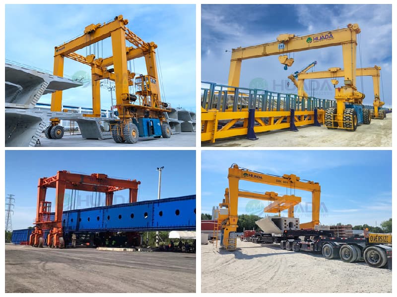 SC-300 300 Ton Straddle Carrier for Wind Component Handling in the Philippines