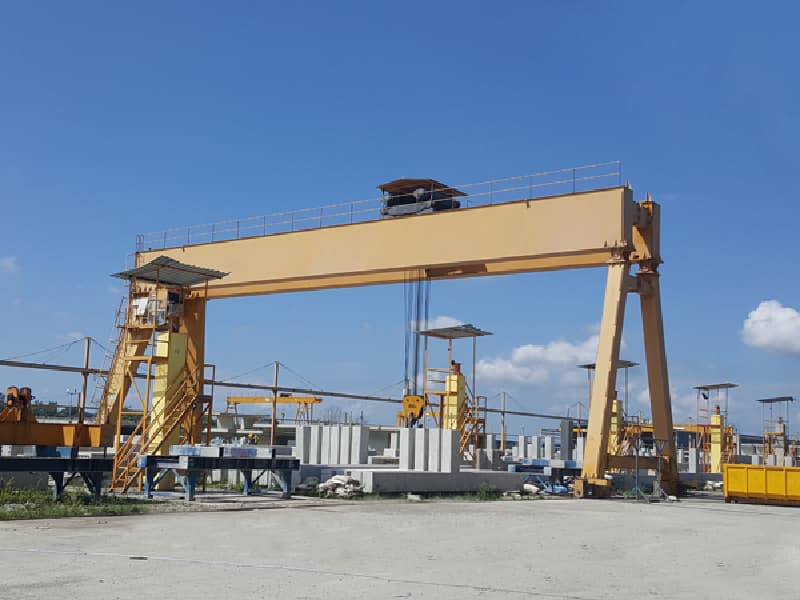 Versatile Double Girder Gantry Crane 3-50 Ton Range, Various Spans