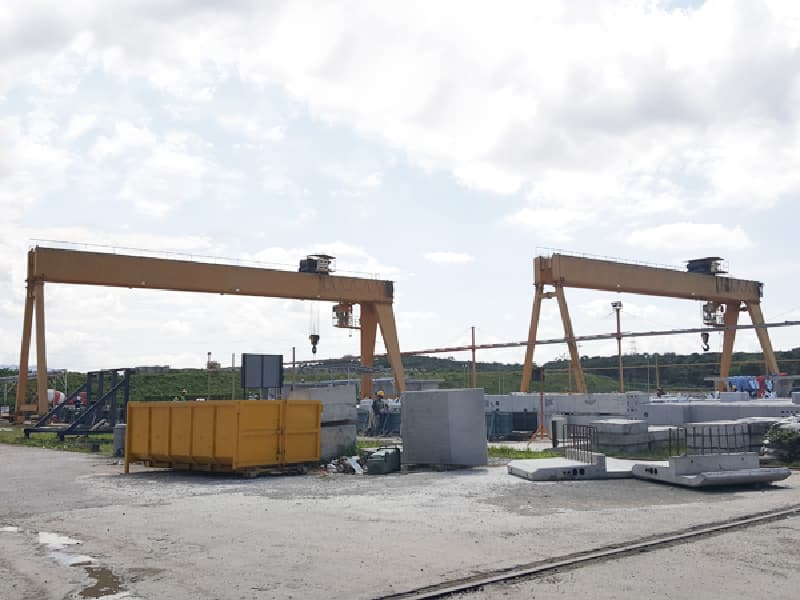 20 Ton Double Girder Gantry Crane for Heavy Loads, 25M Span, 20M Height