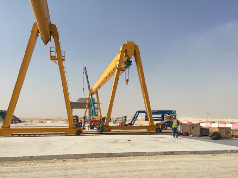 1 Ton Single Girder Gantry Crane, 8m Span, 6m Lifting Height