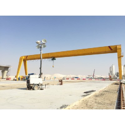 5 Ton Single Girder Gantry Crane, 15m Span, 12m Lifting Height