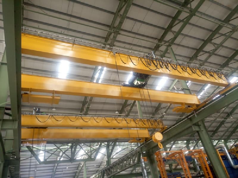 5 Ton Double Girder Overhead Crane, 10m Span, 8m Lifting Height