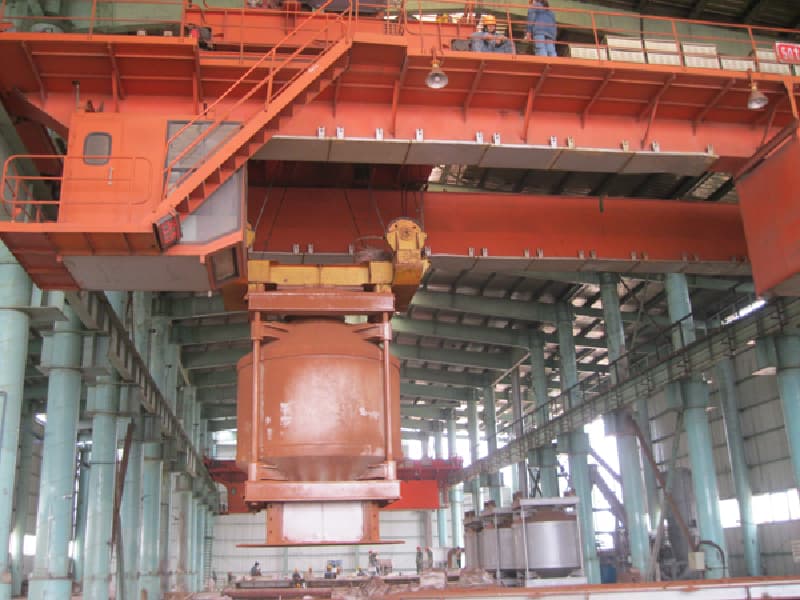5 Ton Double Girder Overhead Crane, 10m Span, 8m Lifting Height