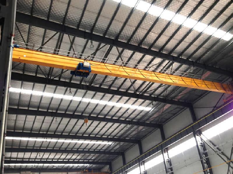 2 Ton Single Girder Overhead Crane, 10m Span, 8m Lifting Height