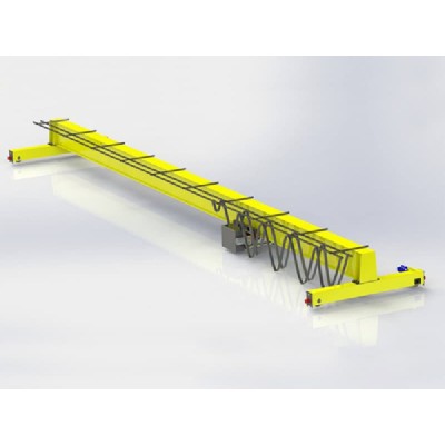 15 Ton Single Girder Overhead Crane, 24m Span, 16m Lifting Height